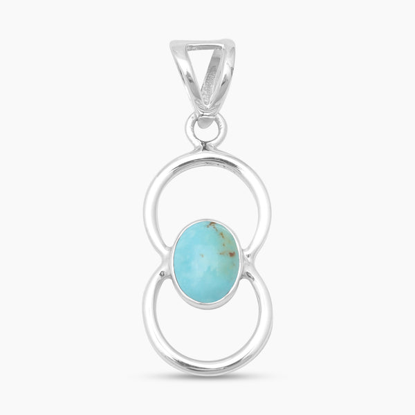 925 Sterling Silver Mexican Turquoise Pendants