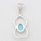 925 Sterling Silver Mexican Turquoise Pendants