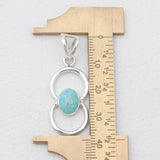 925 Sterling Silver Mexican Turquoise Pendants