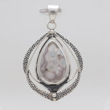 925 Sterling Silver Ocean Jasper Pendants