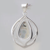 925 Sterling Silver Ocean Jasper Pendants