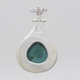 Malachite Silver Pendants