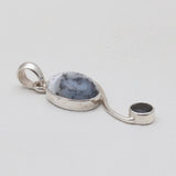 925 Sterling Silver Dendritic Opal Pendants