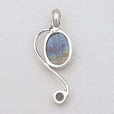 Labradorite Silver Pendants