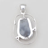 925 Sterling Silver Amethyst Druse Pendants