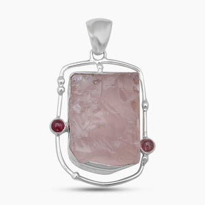 925 Sterling Silver Amethyst Druse Pendants