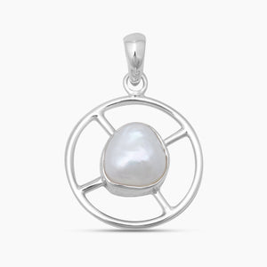 925 Sterling Silver Pearl Pendants