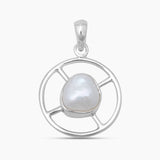 925 Sterling Silver Pearl Pendants