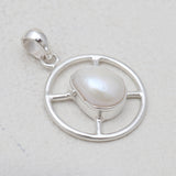 925 Sterling Silver Pearl Pendants
