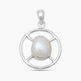925 Sterling Silver Pearl Pendants