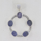 925 Sterling Silver Tanzanite Pendants
