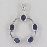 925 Sterling Silver Tanzanite Pendants