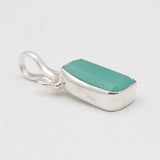 Chrysoprase Silver Pendants