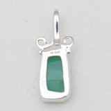 Chrysoprase Silver Pendants