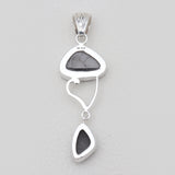 925 Sterling Silver Shungite Pendants