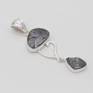 925 Sterling Silver Shungite Pendants