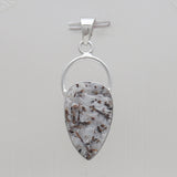 925 Sterling Silver Astrophyllite Pendants
