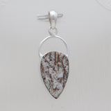 925 Sterling Silver Astrophyllite Pendants