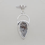 925 Sterling Silver Astrophyllite Pendants
