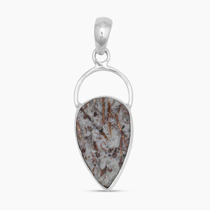 925 Sterling Silver Astrophyllite Pendants