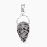 925 Sterling Silver Astrophyllite Pendants