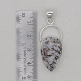 925 Sterling Silver Astrophyllite Pendants