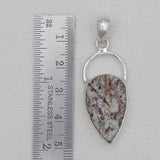925 Sterling Silver Astrophyllite Pendants