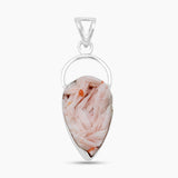 925 Sterling Silver Barite Morocco Druse Pendants