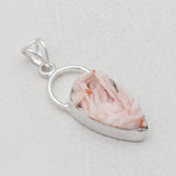 925 Sterling Silver Barite Morocco Druse Pendants