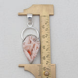 925 Sterling Silver Barite Morocco Druse Pendants