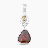 925 Sterling Silver Ammolite Pendants