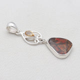 925 Sterling Silver Ammolite Pendants