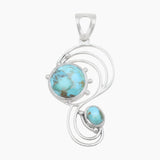 925 Sterling Silver Rose Quartz Pendants