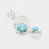 925 Sterling Silver Rose Quartz Pendants