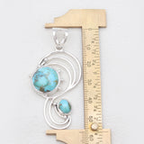 925 Sterling Silver Rose Quartz Pendants