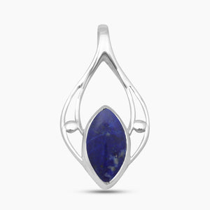 Lapis Lazuli Silver Pendants