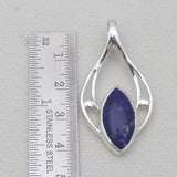 Lapis Lazuli Silver Pendants
