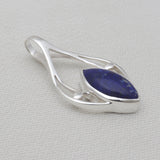 Lapis Lazuli Silver Pendants