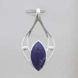 Lapis Lazuli Silver Pendants