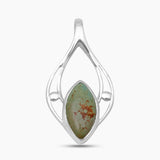 Brown Turquoise Silver Pendants