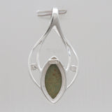 Brown Turquoise Silver Pendants