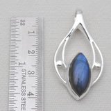 Lapis Lazuli Silver Pendants