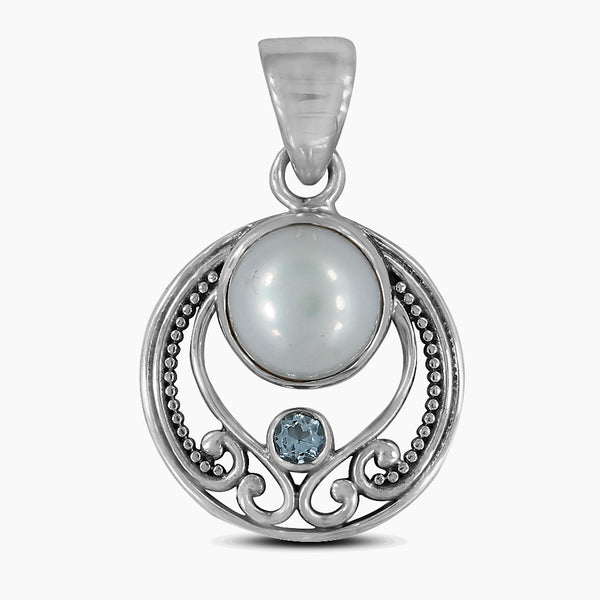 925 Sterling Silver Pearl Pendants