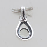 Rainbow Moonstone Silver Pendants