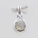 Rainbow Moonstone Silver Pendants