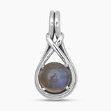 Rainbow Moonstone Silver Pendants