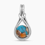 Rainbow Moonstone Silver Pendants