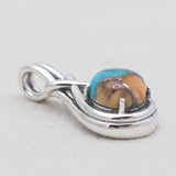 Rainbow Moonstone Silver Pendants