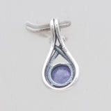 Rainbow Moonstone Silver Pendants