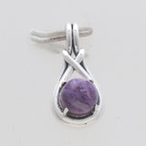Rainbow Moonstone Silver Pendants